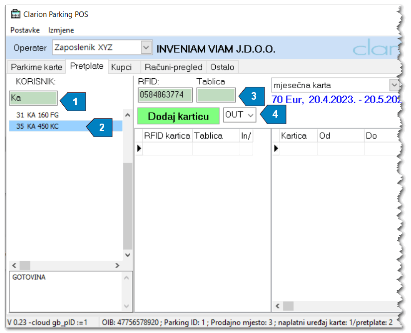 ParkingCloudPos_PridruzivanjeKartice